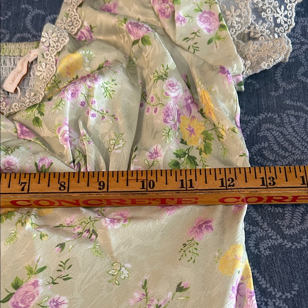 Lait Collection Floral Ruffle Maxi Dress NWT - Picture 10 of 11